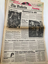 The Bulletin Newspaper July 5 1981 John McEnroe Carries Men's Single Trophy picture