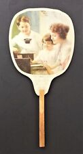 vintage HAND FAN reading pa SNYDER'S STOVES HARDWARE majestic range maytag wash picture