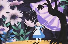 Mary Blair Disney Alice in Wonderland with the Wildflowers Poster picture