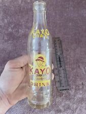 1957 Kayo Drink 10oz Bottle chocolate flavor picture