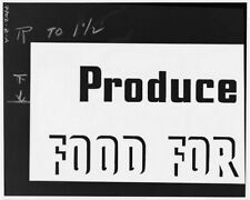 Photo:Food for Defense,Farm Security Administration,FSA,1941,Produce Food picture