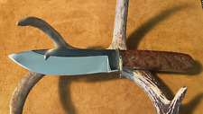 Custom Handmade Fixed Blade Knife with Sheath USA One of a Kind picture