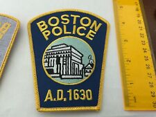 Boston  Police Massachusetts  collectible patches New Current Style Full Size. picture