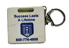 Vintage Job Corps Success Lasts A Lifetime Advertising Key Chain Fob Ring picture