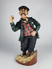 Peter Mook Sculpture Sand Trap Angry Golfer 15” Comical Golfing Statue picture