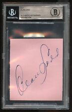 Alan Ladd signed autograph auto 2.5x3 cut Producer and Actor BAS Slabbed picture
