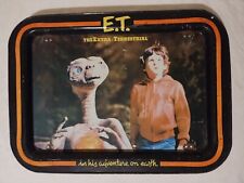1982 Universal E.T. ET The Extra Terrestrial Alien Elliot Metal TV Tray W/ Legs picture