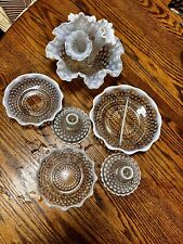 Fenton vintage opalescent Moonstone hobnail glass collection picture