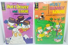 Vintage LOT of 2 Disney's Huey, Dewey and Louie Jr Woodchucks #27 & #54 Gold Key picture