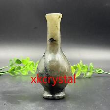 1pcs Natural labradorite vase gem quartz crystal Carving vases for home decor picture