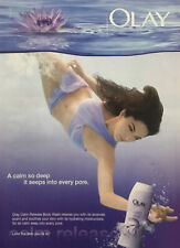 2007 Olay Body Wash PRINT AD Magazine Page SEDUCTIVE Model WALL DECOR picture