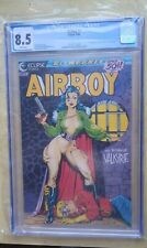 Airboy #5 1986 Iconic Cover Art CGC 8.5 GRADED by Dave Stevens Eclipse Comics picture