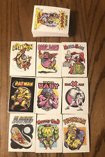 1983 DONRUSS GENERAL MILLS ZERO HEROES STICKER TRADING CARDS LOT (66) NO DUPS picture