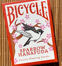 Bicycle Sparrow Hanafuda Fusion Playing Cards - LIMITED EDITION picture