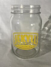 jekyll island brewing mason jar beer glass picture