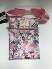 Loungefly Disney Sleeping Beauty Floral Passport Crossbody Bag picture