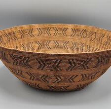 Very Rare Vintage Native American Kawaiisu Large Basket Rarely for sale picture