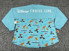 NEW Disney Cruise Line Spirit Jersey Large Blue Mickey Minnie Mouse Australia picture