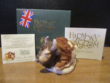 Harmony Kingdom O Give Me a Home Bison Buffalo UK Made Box Fig Nice Color picture