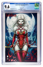 Lady Death Scorched Earth #2 CGC 9.6 Foil Edition White Pages (2020) Coffin picture