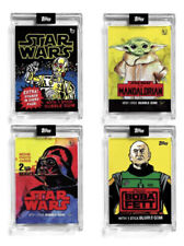 2022 Topps Star Wars May the 4th Cards 1-4 CP30, Grogu, Darth Vader, Boba Fett picture