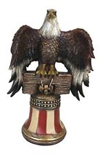 Ebros Independence Day American Patriotic Glorious Bald Eagle Perching On  picture