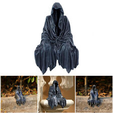 Desktop Figurine Grim Reaper Statue Thrilling Horror Ghost Sculpture Decor Resin picture