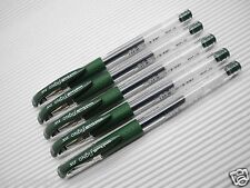 (With Tracking No)5pcs Uni-Ball signo UM-151 0.38mm roller pen Green Black(Japan picture