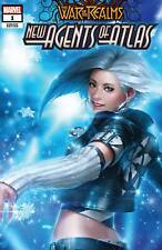 WAR OF REALMS NEW AGENTS ATLAS #1 JEEHYUNG LEE TRADE VARIANT LUNA - NM or Better picture