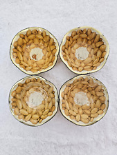 1940 Mr. Peanut New York World's Fair Nut Dish Bowl Set of 4 Advertising Vintage picture