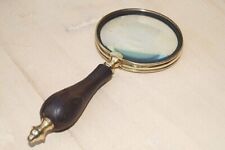 Vintage Magnifier - Heavy Antique Brass Antique Collectible Gift Item picture