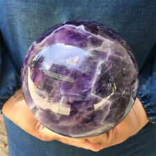 8.66LB Natural Dream Amethyst Quartz Sphere Crystal Ball Reiki Healing picture
