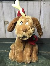 Gemmy Dr Seuss Max Grinch Dog Christmas Singing Animated Plush “Mean One” (C3) picture
