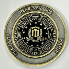 DOJ FBI Honors Intern Program Challenge Coin picture