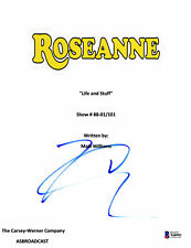 JOHNNY GALECKI SIGNED AUTOGRAPH ROSEANNE FULL SCRIPT BECKETT BAS  picture