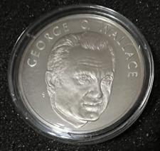 George Wallace Sterling Silver Medal picture