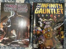 Infinity Gauntlet Omnibus & Thanos Wars Infinity Origin Omnibus OOP picture