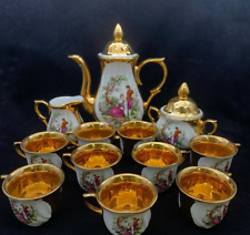 Vintage Coffee Service Nine People Ceramic، Gilding From Türkiye 2005 Creative picture