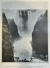 1905 Africa Victoria Falls Zambesi River  picture