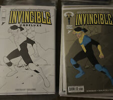 INVINCIBLE UNDELUXE #1 And Facsimile ￼#1 Set picture