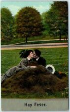 Postcard - Hay Fever - Love/Romance Greeting Card - Lovers Art Print picture