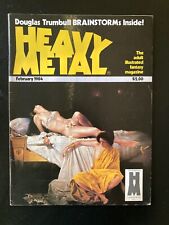 HEAVY METAL magazine Feb 1984 - Jodorowsky/Moebius, Corben story & art; VG/F picture