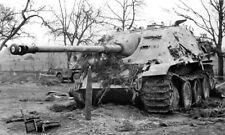 World War Two WW2 WWII Photo Brits Inspect German Jagdpanther Knocked Out   4403 picture