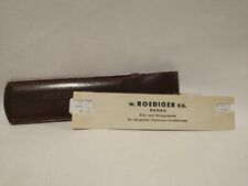 Rare Vintage W. ROEDIGER kG Hanau 1460 Slide Rule W/Leather Case, Germany  picture