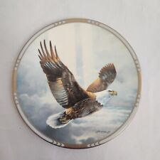 Rise Above the Storm American Bald Eagle Plate by Mario Fernandez Fountainhead picture