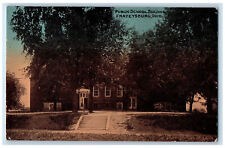 1917 Public School Building Frazeysburg Ohio OH Antique Posted Postcard picture