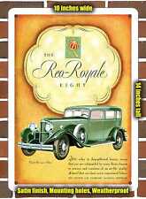 Metal Sign - 1932 REO Royale Eight Automobiles - 10x14 inches picture