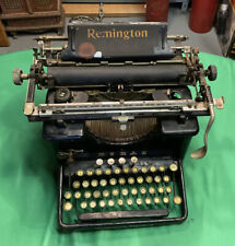 Vintage Remington model 10  standard typewriter. For Part’s Or Not Working. picture