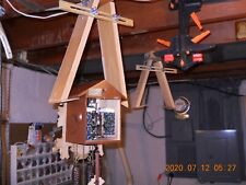 Original Hand Free Hanging Cuckoo Clock Repair Parts Test Stand Bracket picture