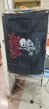 Cannibal Corpse Flag  Width 60 cm. 90 cm long 💀💀💀💀💀💀💀💀💀 picture